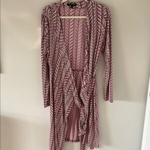 Banana Republic Elegant Chevron Patterned Dress
